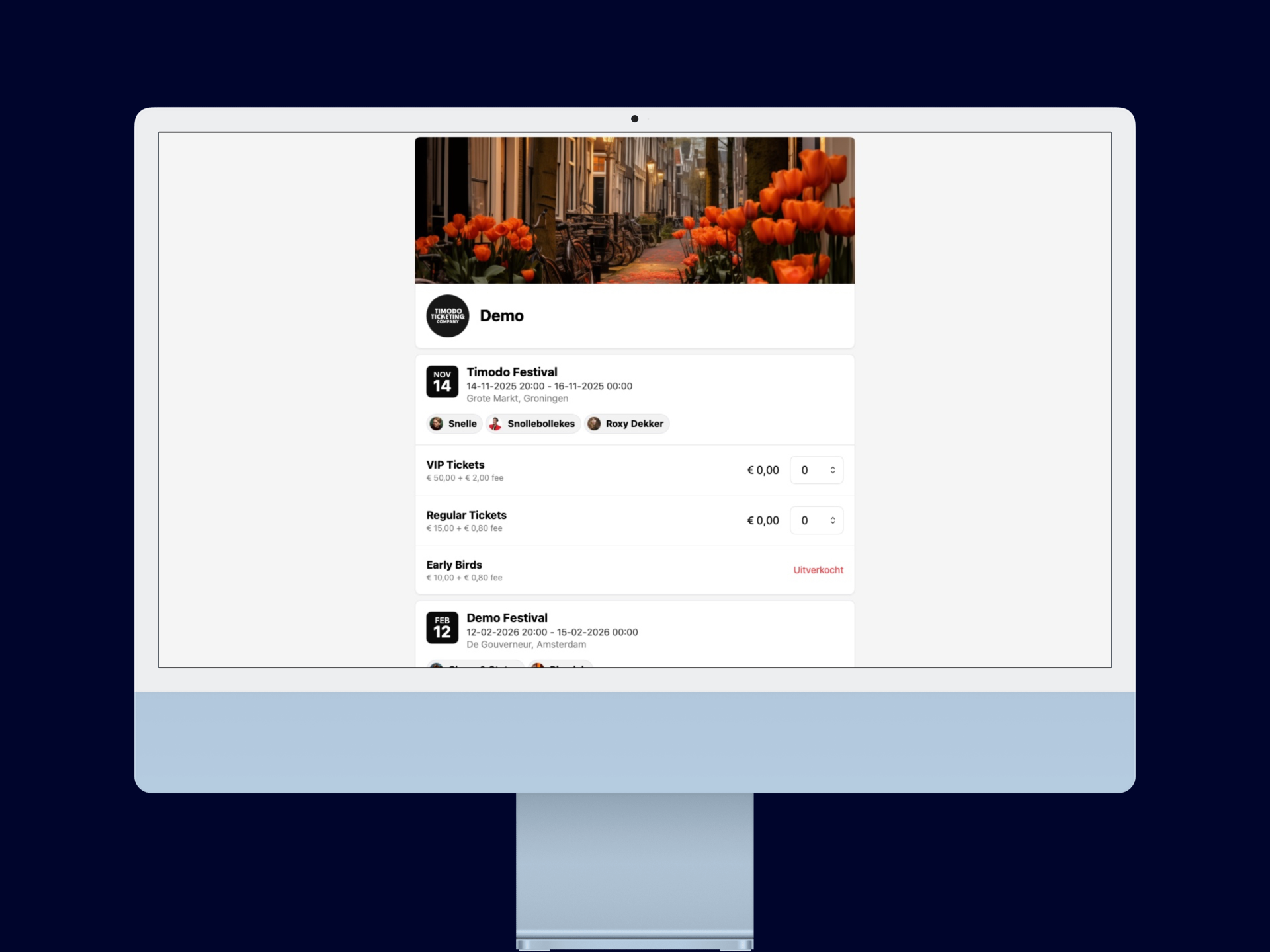 Eigen webshop
