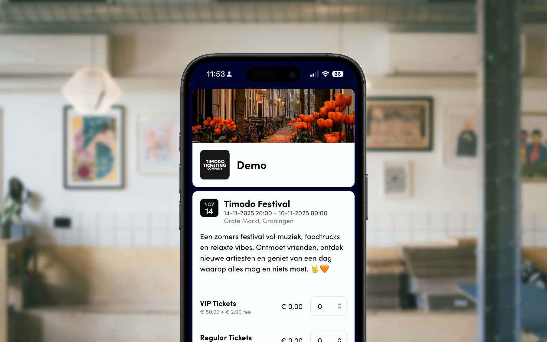Uitgebreid ticketsysteem